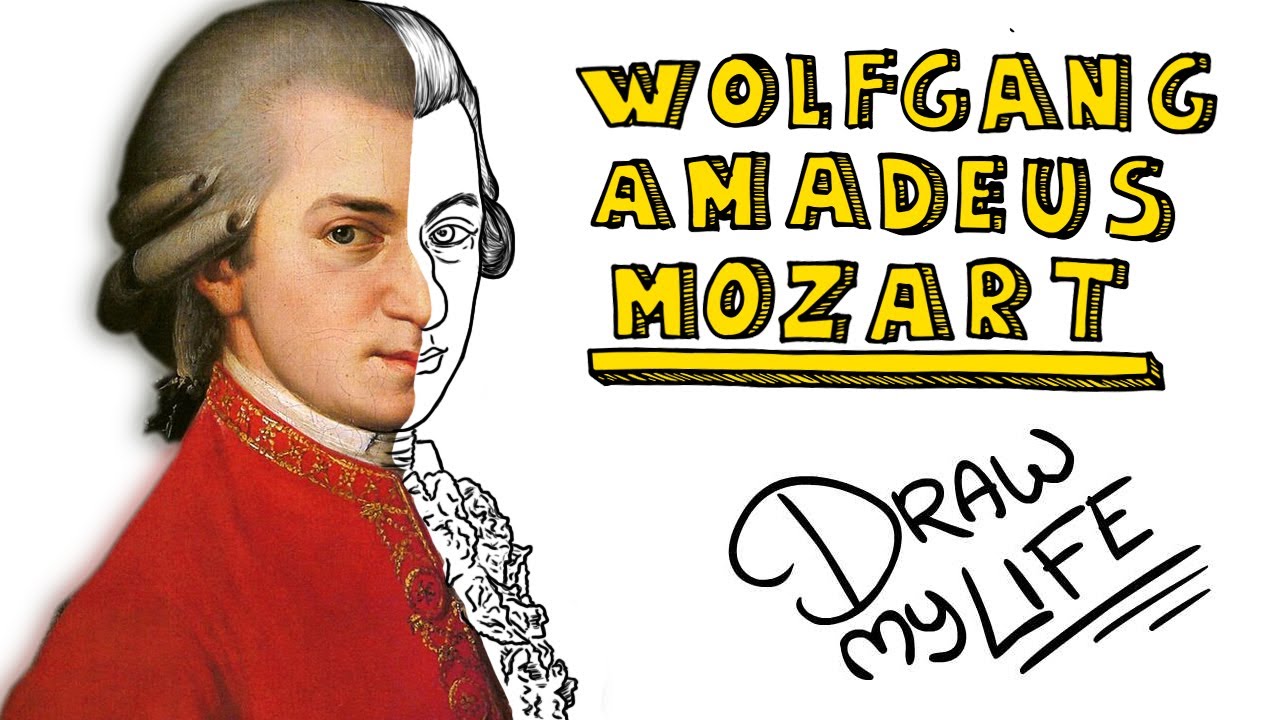 WOLFGANG AMADEUS MOZART | Draw My Life
