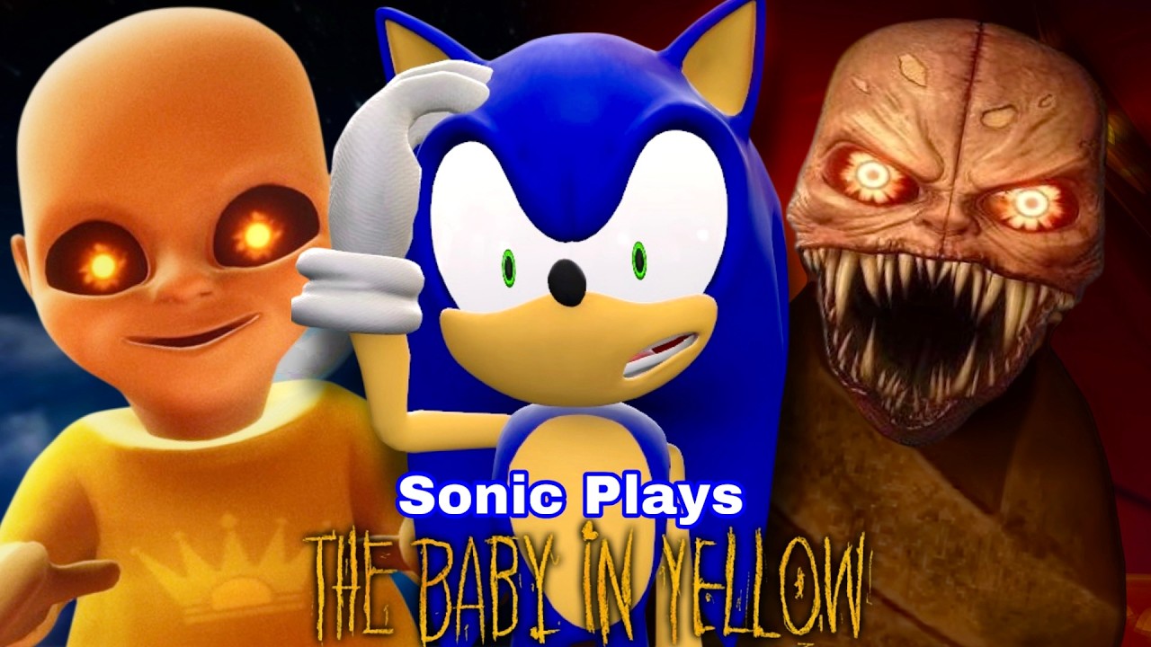 Sonic Plays: THE BABY IN YELLOW !!!