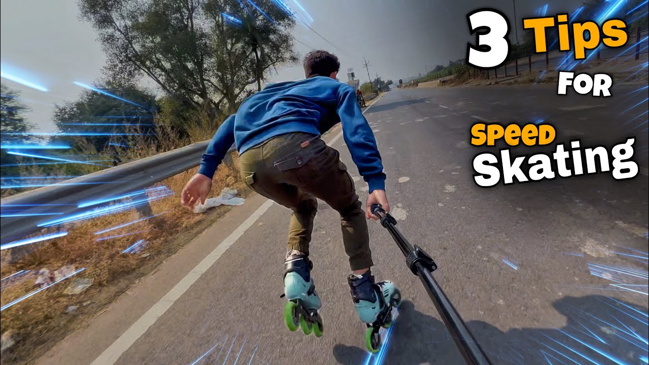 3 Tips For Speed Skating // Skating Lesson For Street Skaters // Vishal Skater