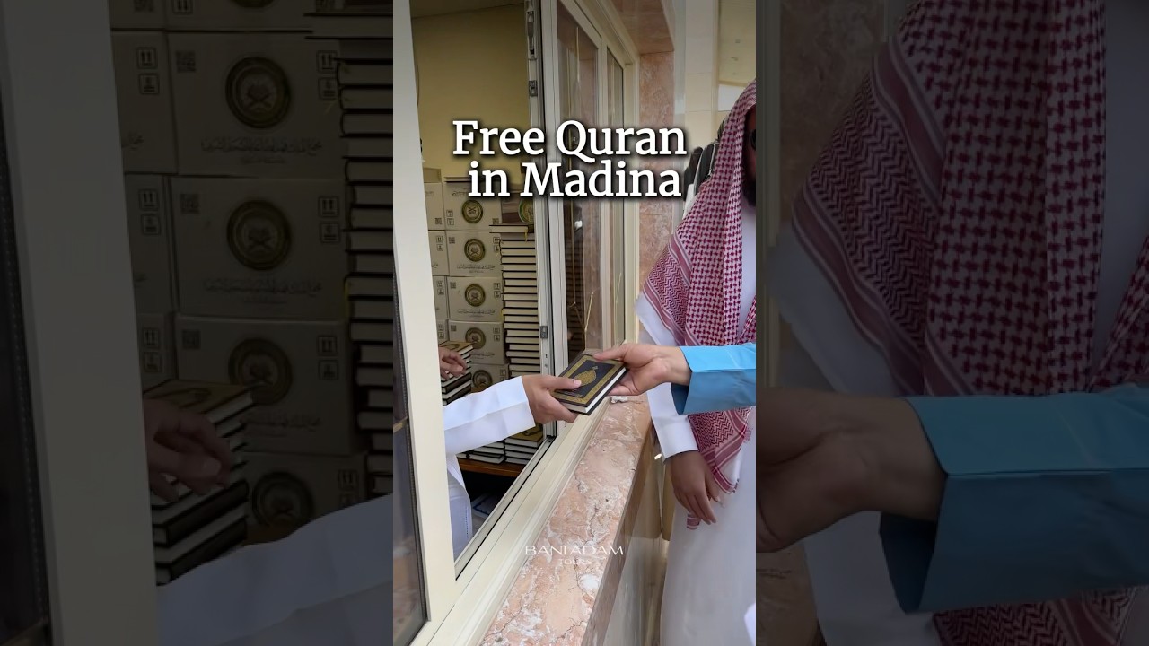 Free Quran in Madina #umrah