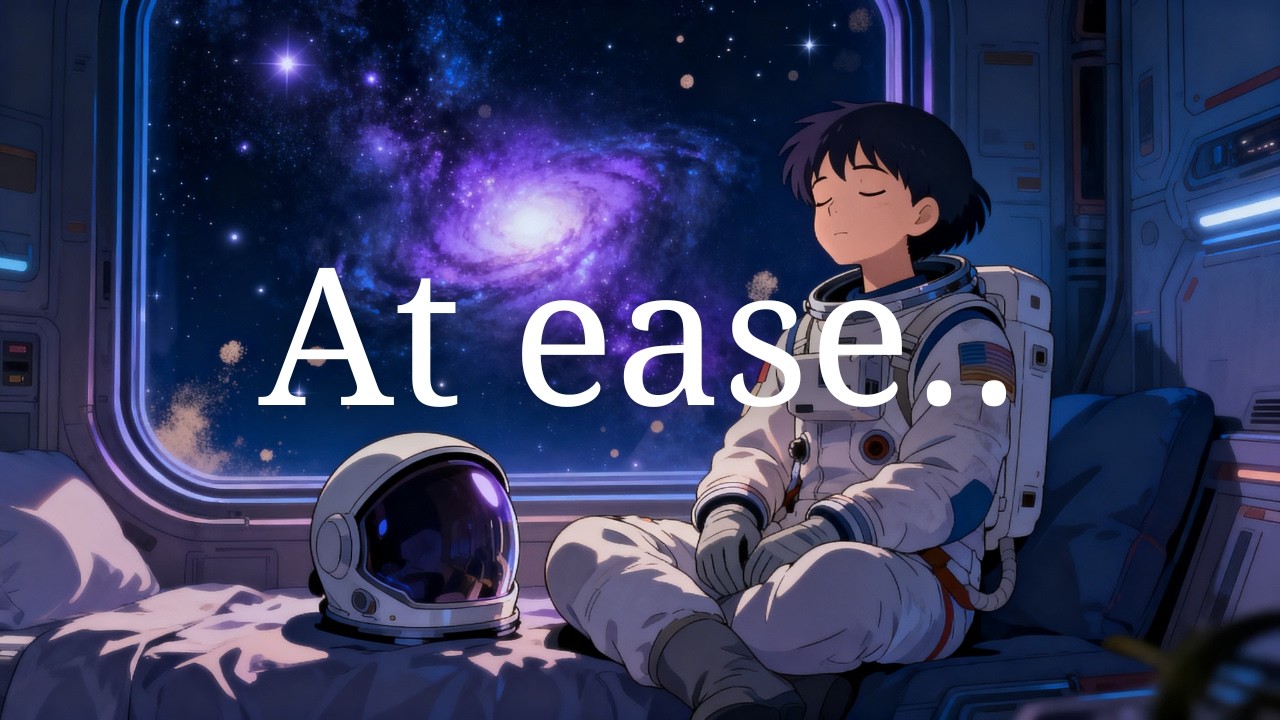 Space Lofi 🌌 1 Hour Relaxing Study & Focus Music