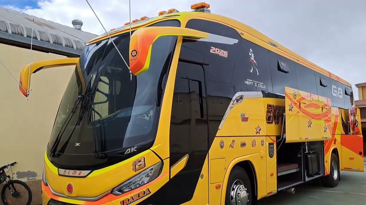 Expreso Baños con todos los accesorios instalados desde carrocerías ALME
