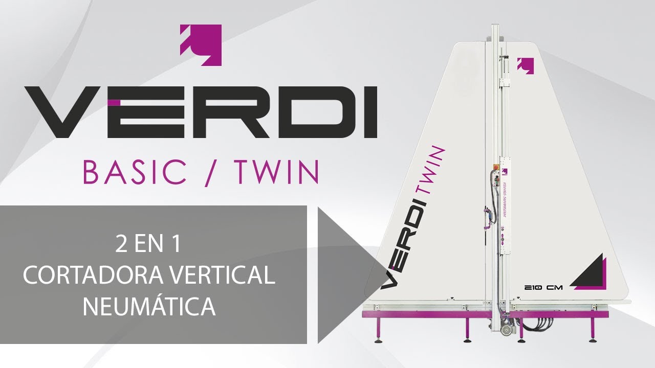 Cortadora Vertical VERDI TWIN de Inglet