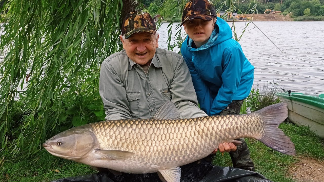 Letní rybaření jezero Velká Kopa - srpen 2021