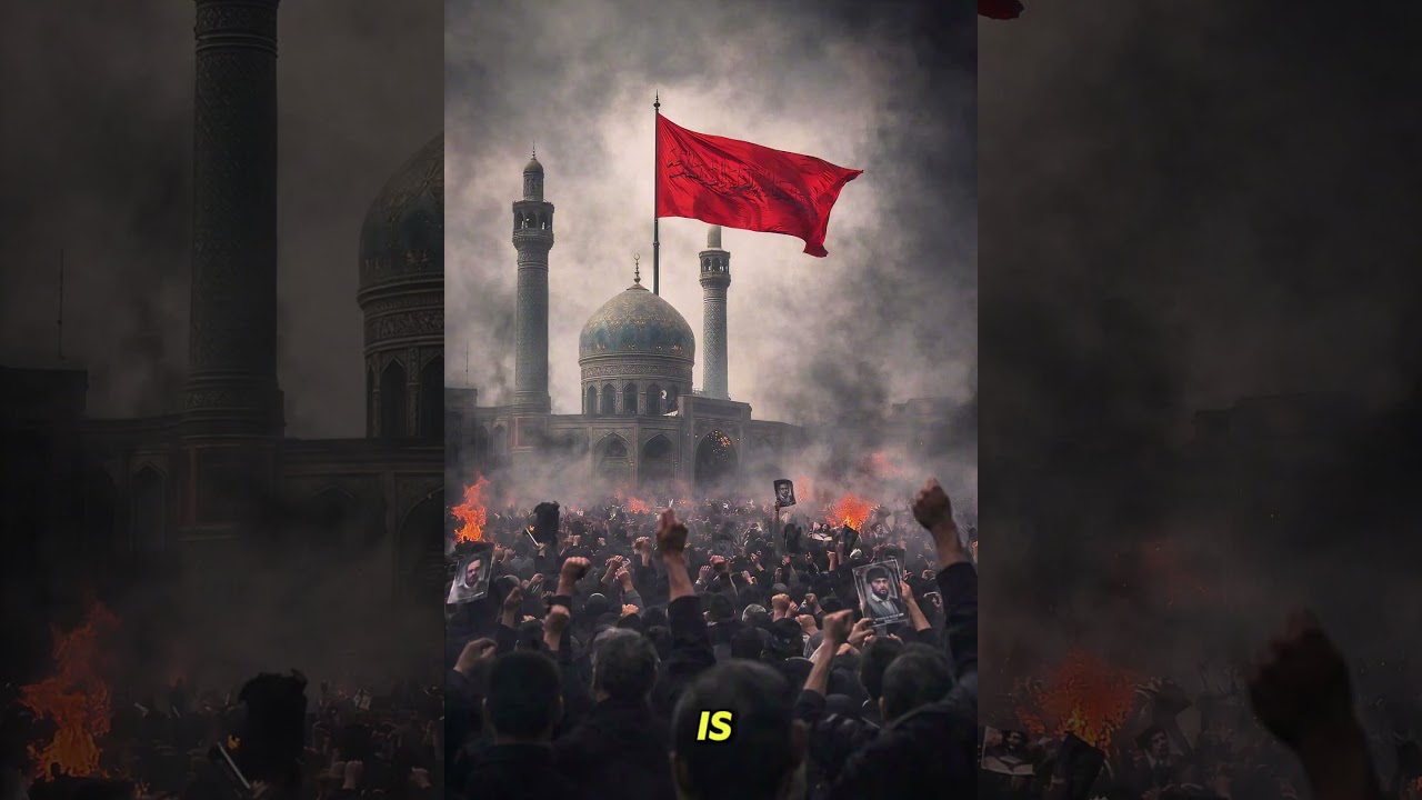 Iran raises red flag over mosques &mdash;symbol of revenge as tensions escalate#Iran #Breaking #MiddleEast