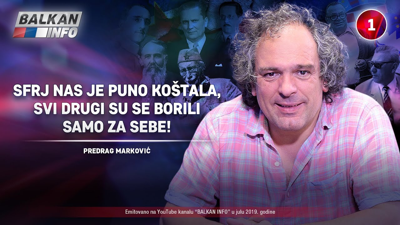 INTERVJU: Predrag Marković - SFRJ nas je puno ko&scaron;tala, jer su se drugi borili za sebe! (19.7.2019)