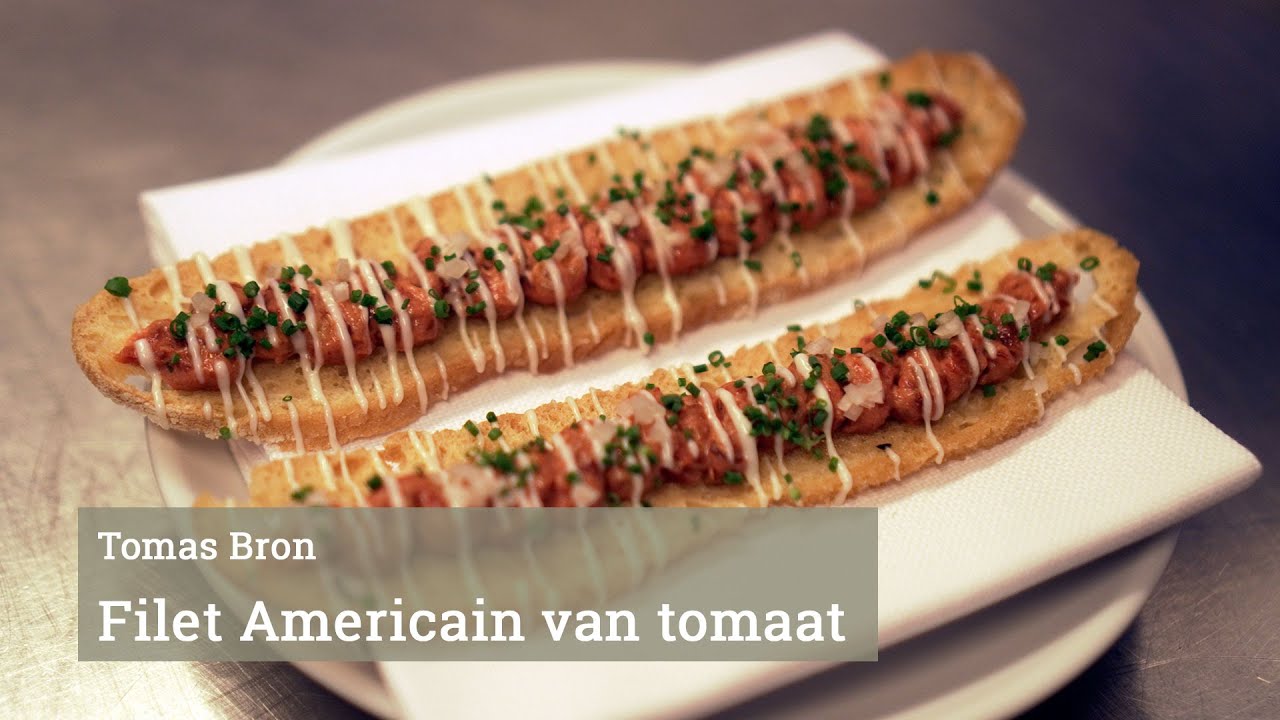 Filet Americain van tomaat