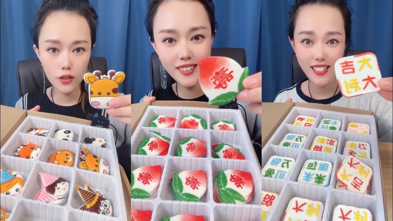 [ASMR] Satisfying Ekstra Crunchy Frozen Chocolate Long Compilation Relaxing Foods 