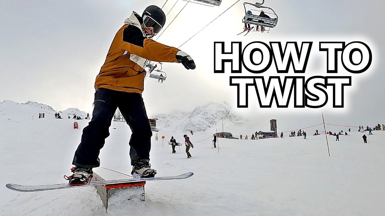 How To Twist for Board Slides - Snowboard Tricks