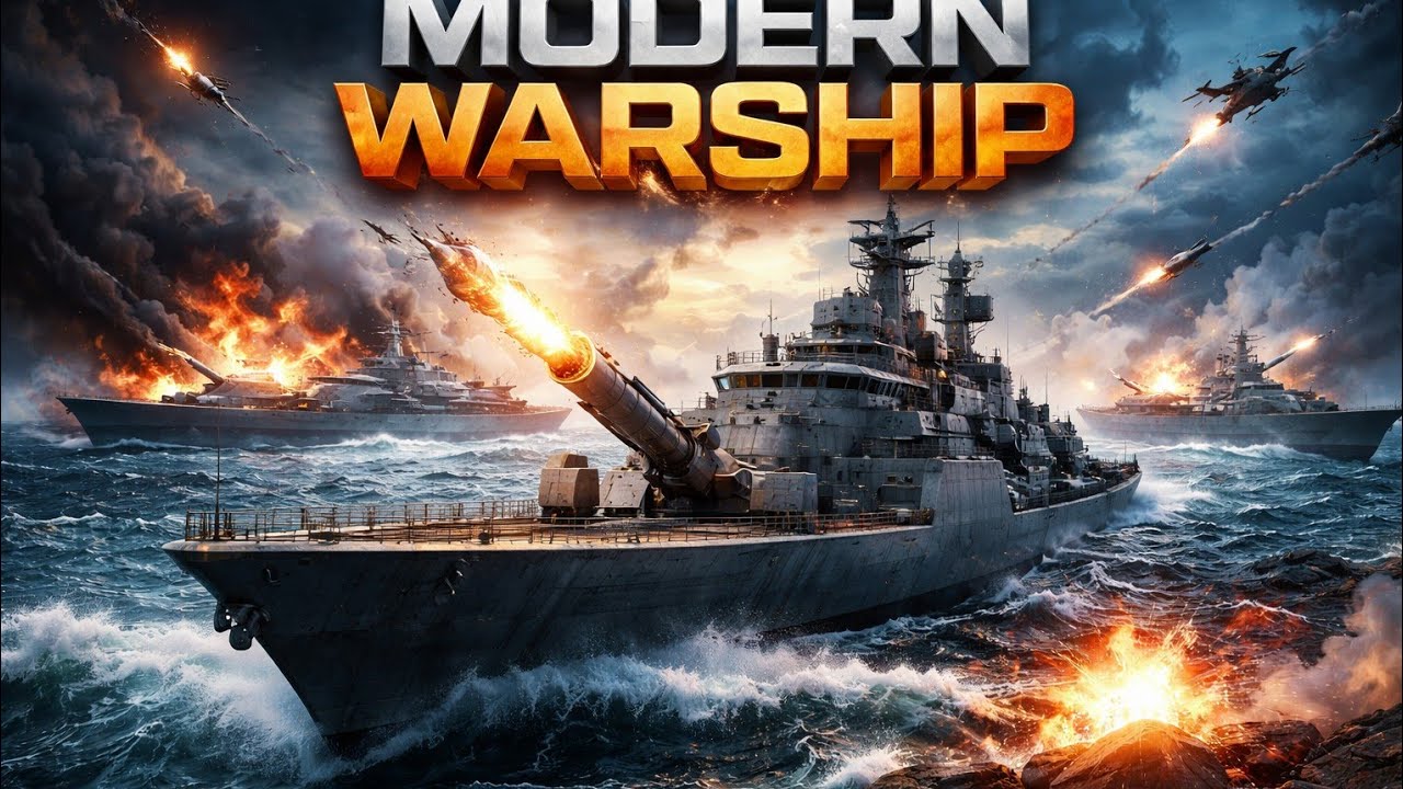 Modern War Ship 🚢