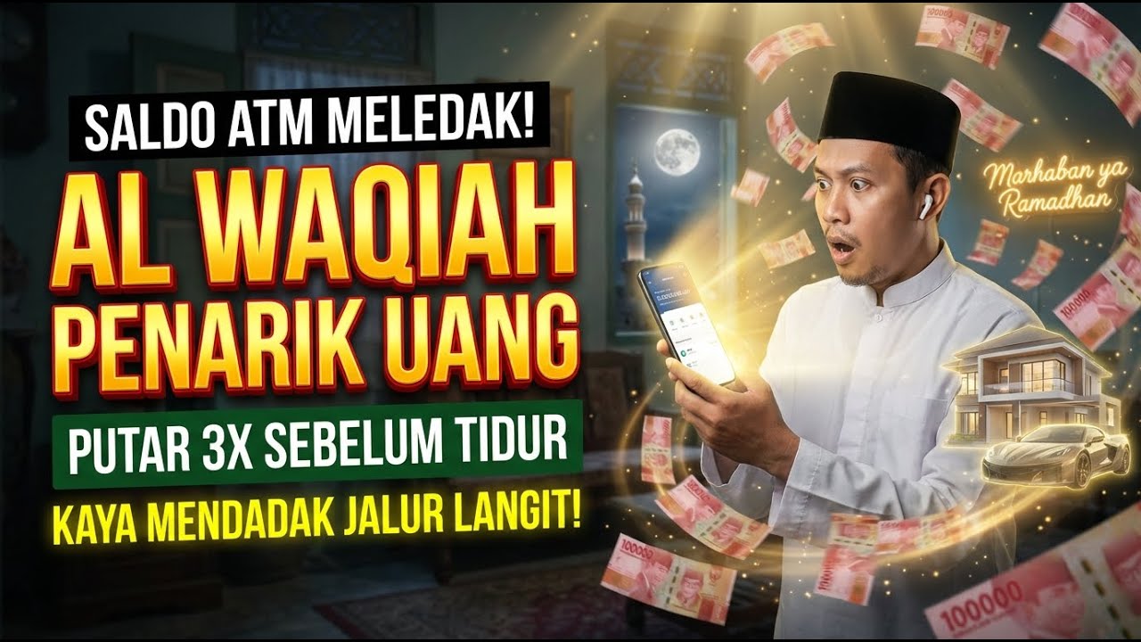 TERBUKTI DAHSYAT! Lantunan Pagi Al Waqiah Magnet Rezeki Deras Di Bulan Suci