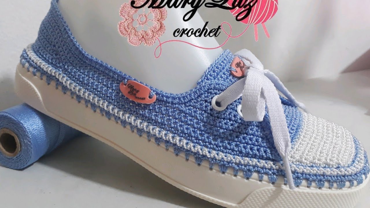 CONVERSE CHATO TEJIDO EN CROCHET