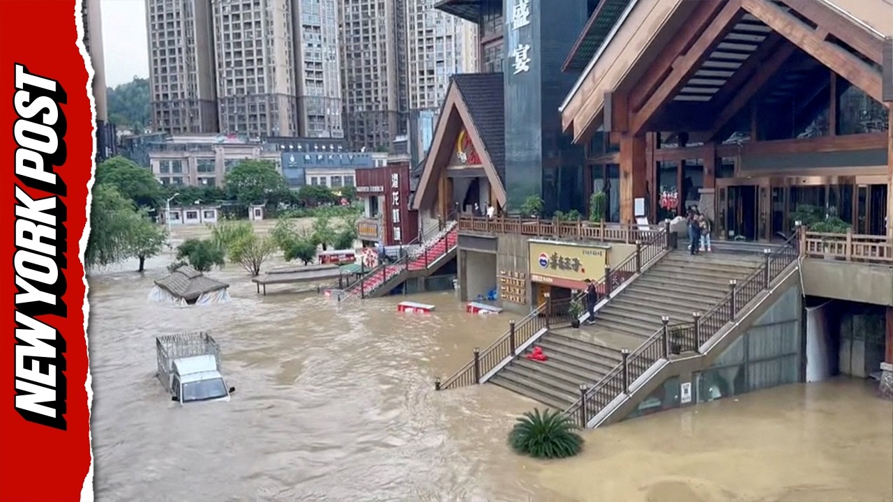 Torrential Rain Sweeps Through China, at Least 18 Dead