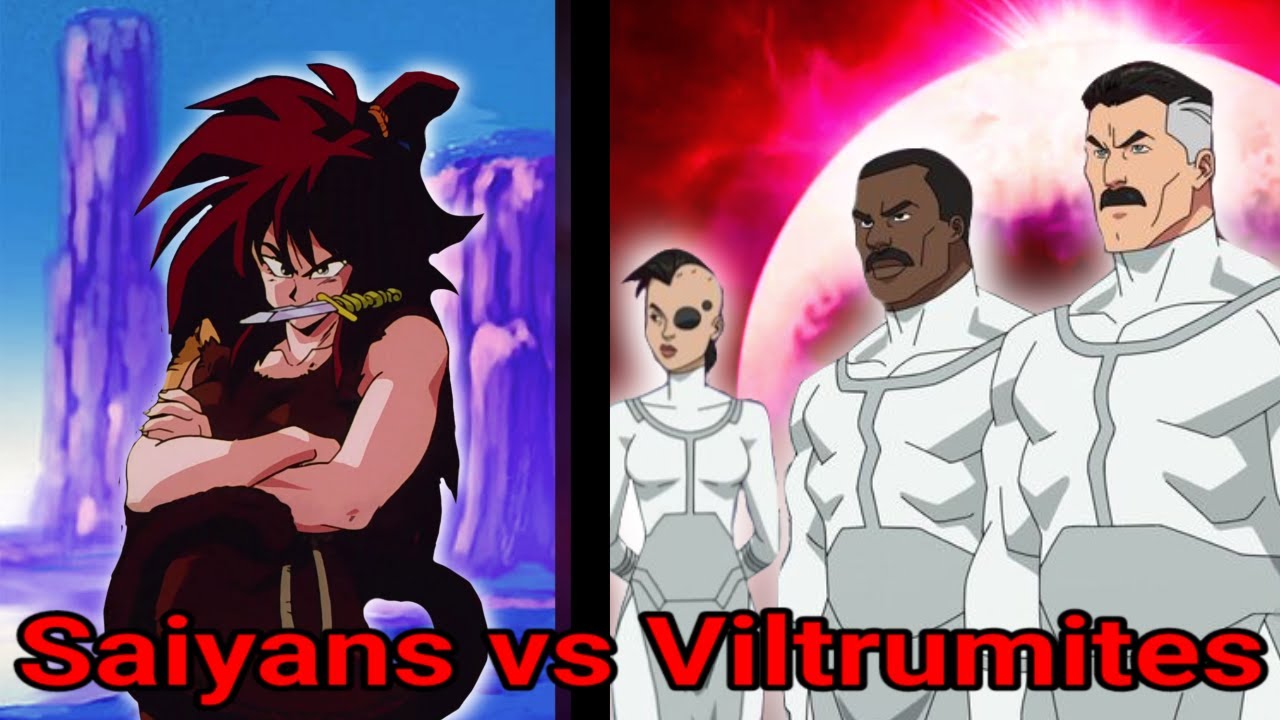 Sayians VS Viltrumites ALL OUT WAR