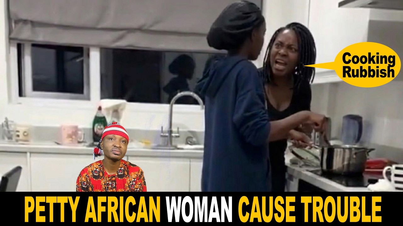 Petty African Woman Cause Trouble With British Flatmate In UK Shared Apartment Drama