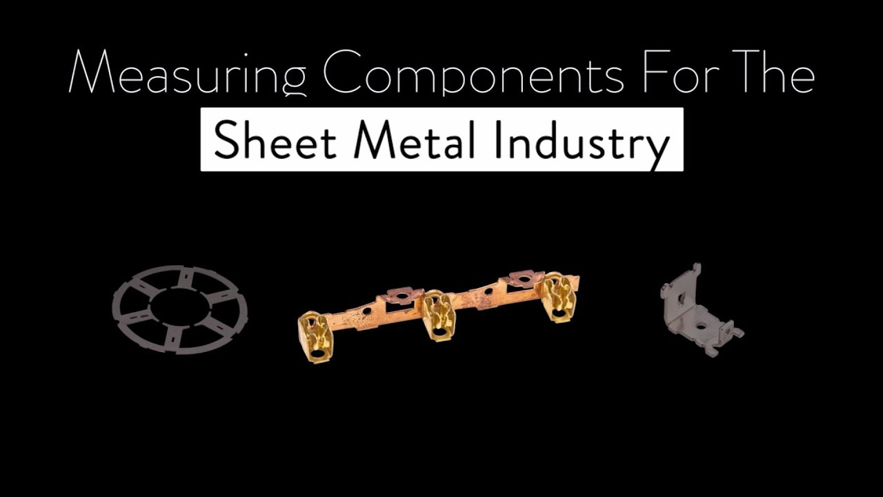 High-Accuracy Measurement of Sheet Metal Components | ATQ Vision Measuring Machine