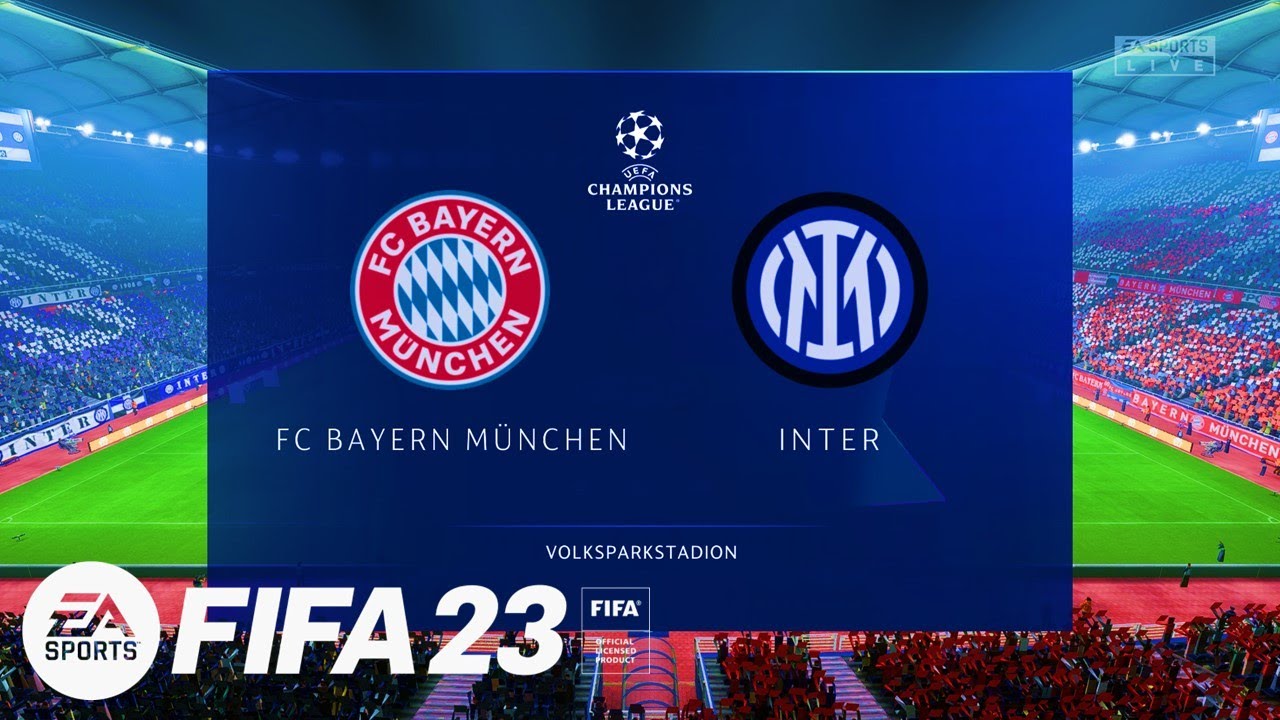 FIFA 23 - FC Bayern Munchen Vs. Inter - UEFA Champions League 22/23 Matchday 6 | Full Match