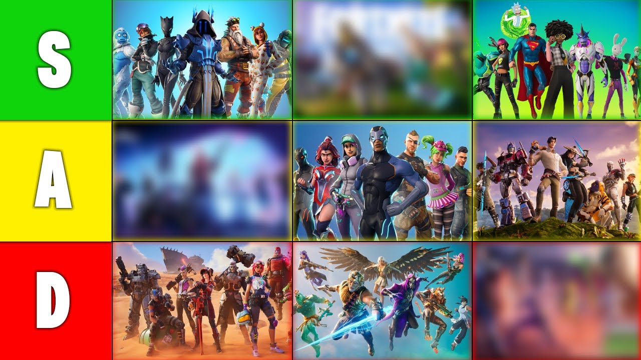 Ranking All 33 Fortnite Seasons!