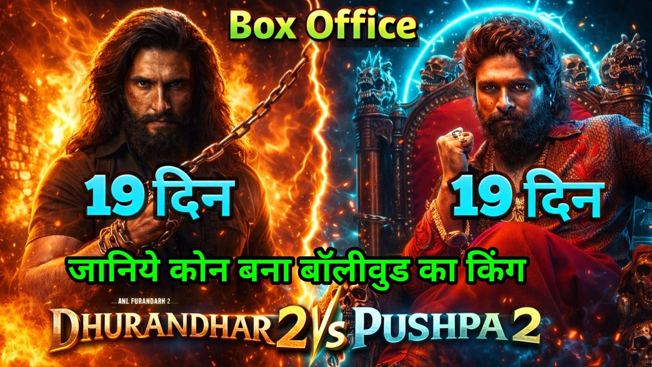 Dhurandhar 2 Vs Pushpa 2 Box Office Collection Comparison 19 Days Worldwide Collection, Ranveer