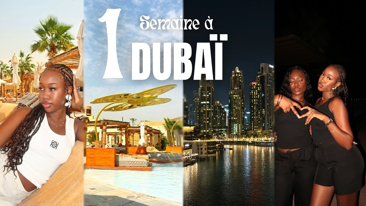 1 SEMAINE À DUBAI AVEC MA BESTIE (BEACHCLUB, SHOWCASE ASAKE, BRUNCH,…)