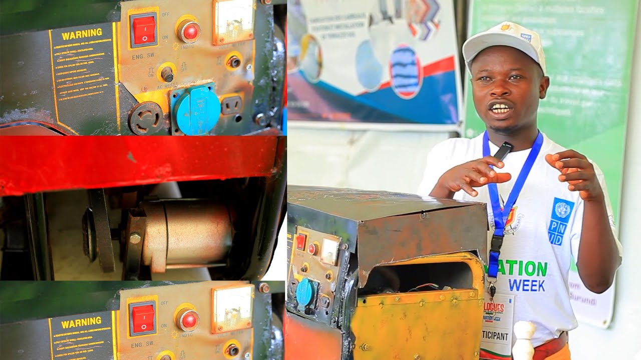 Umurundi yakoze GENERATEUR idasaba igitoro//uko vyanjemwo//Uko nabishitseko//Ingorane duhura nazo