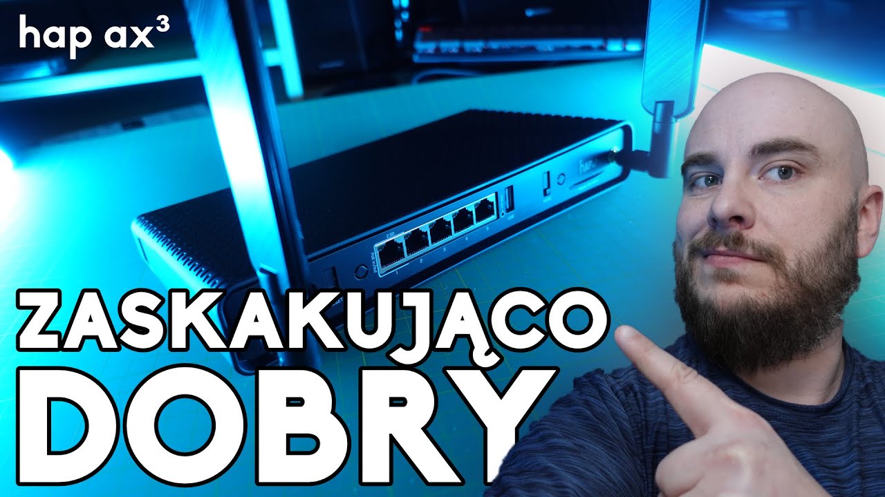 MikroTik hAP ax&sup3; &ndash; router dla geek&oacute;w?