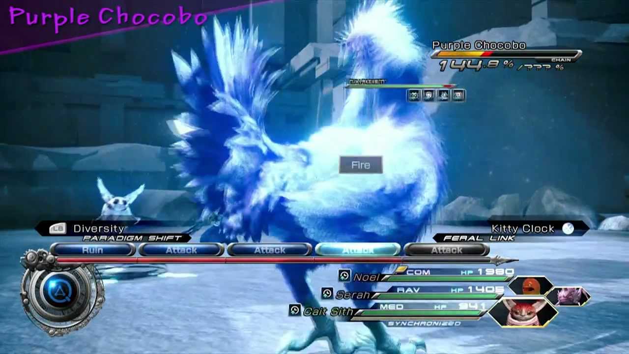 Final Fantasy XIII-2 -- Catching Chocobos