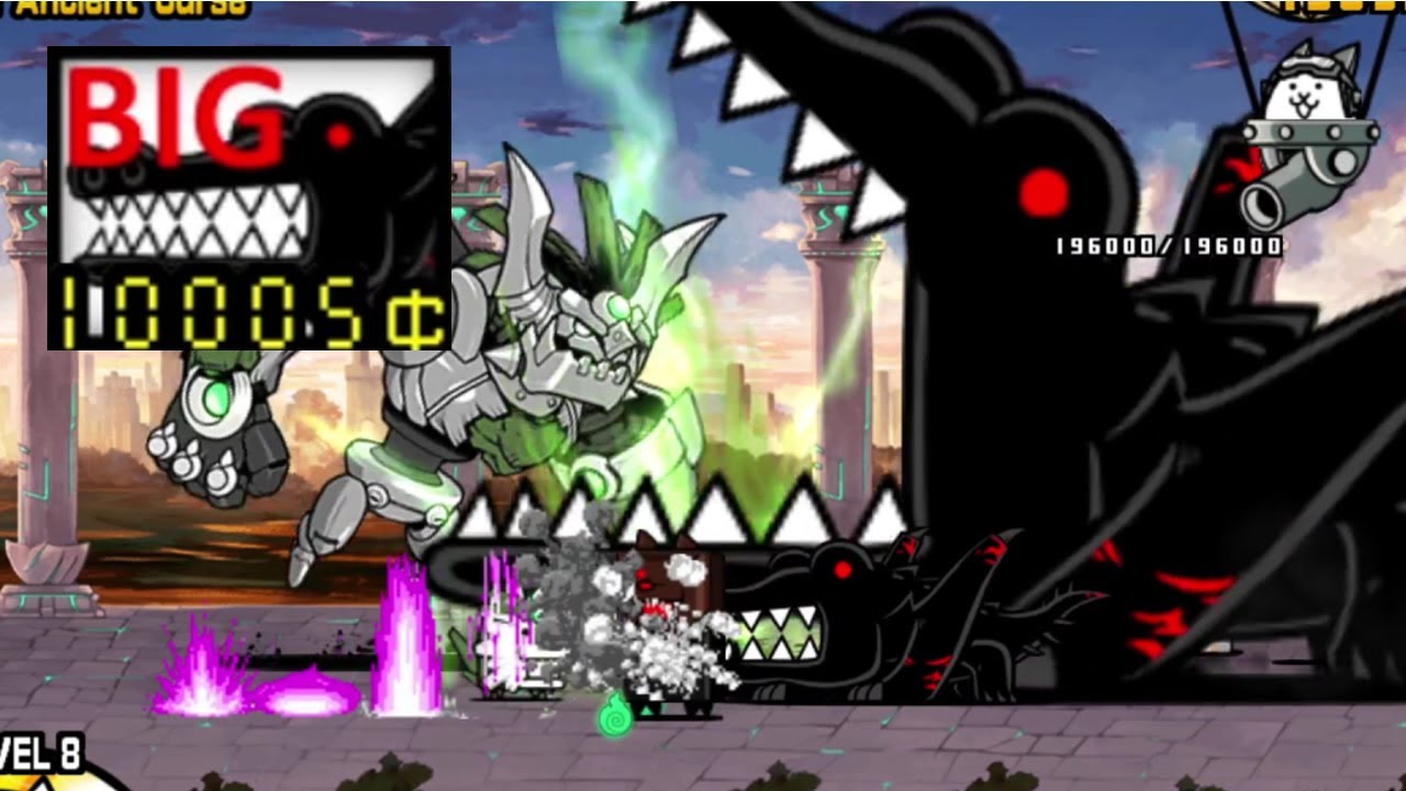 the battle cat big Super Fang-Beast Kurokox