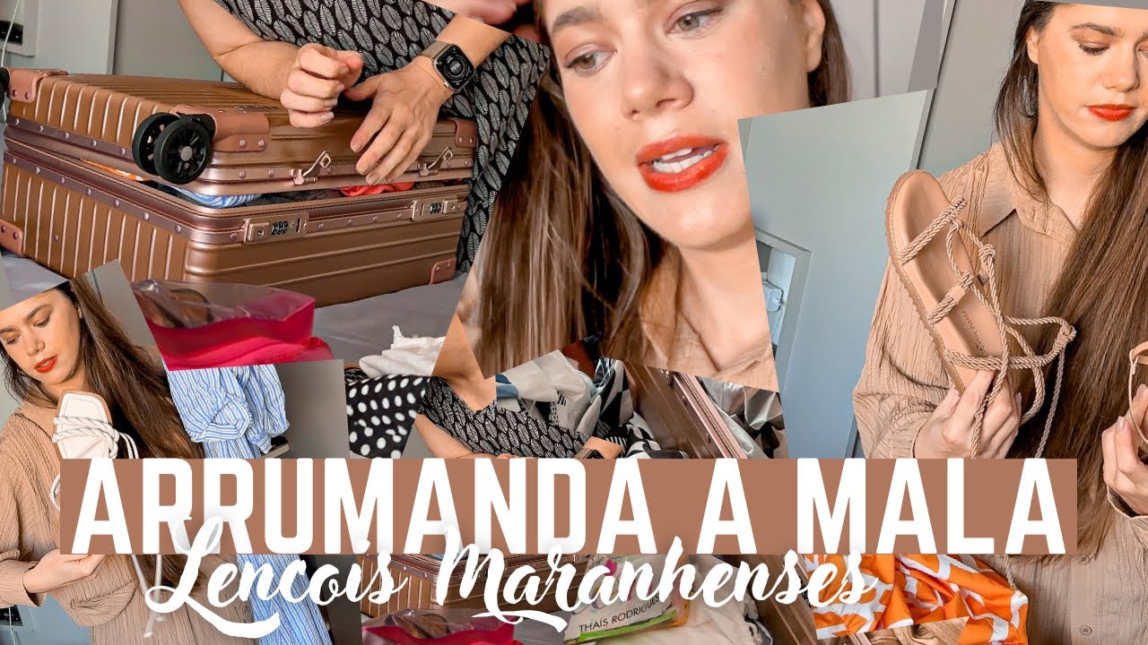 ARRUMANDO A MALA PARA IR NOS LENÇÓIS MARANHENSES | tudo o que levei para 5 dias no Maranhão