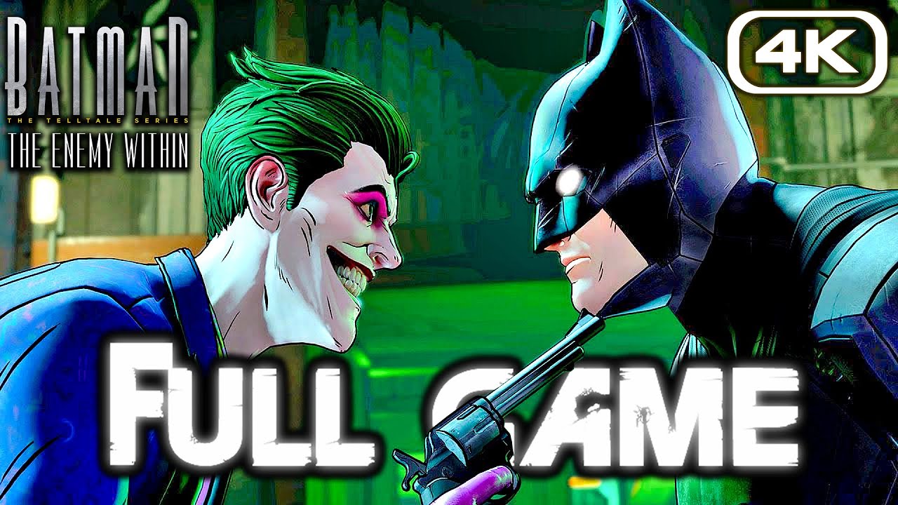 BATMAN THE ENEMY WITHIN Gameplay Walkthrough FULL GAME (4K 60FPS) No Commentary