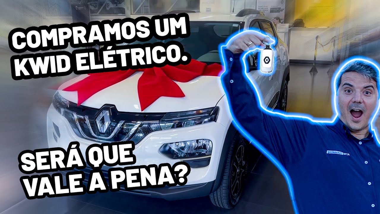 Compramos um Kwid Elétrico! Como é a Entrega Técnica da Renault ?