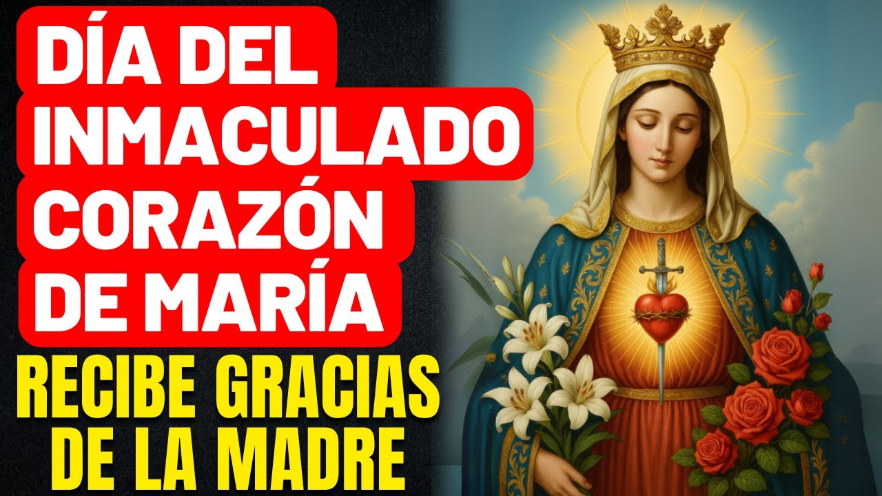 MILAGROS PARA EL 28 DE JUNIO - CORAZÓN DE MARÍA ESTARÁ CONTIGO - DÍA INMACULADO CORAZÓN DE MARÍA