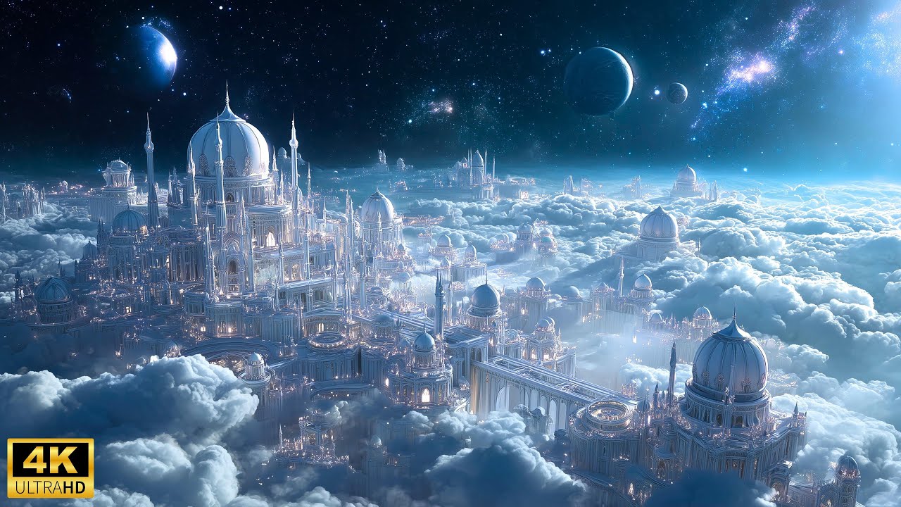 Космические Дворцы 4K ✨ Бесконечные Замки, Парящие среди Звёзд