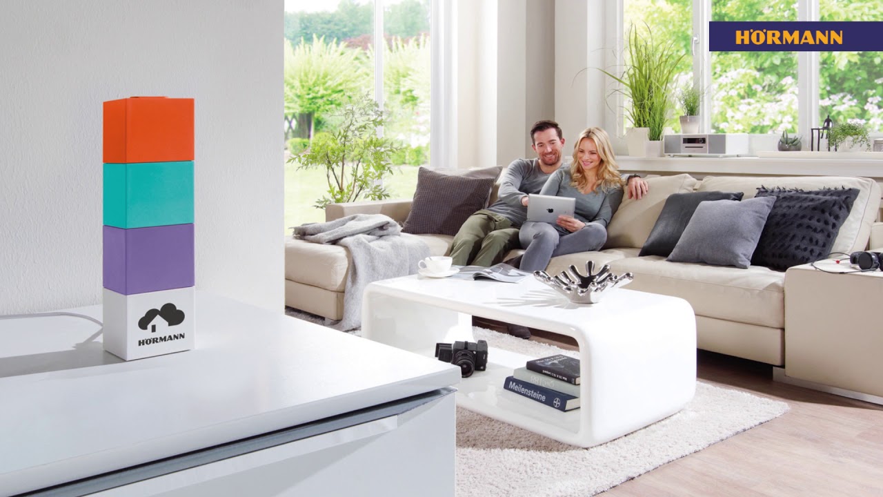 Hörmann homee Smart Home rendszer a nagyobb kényelemért