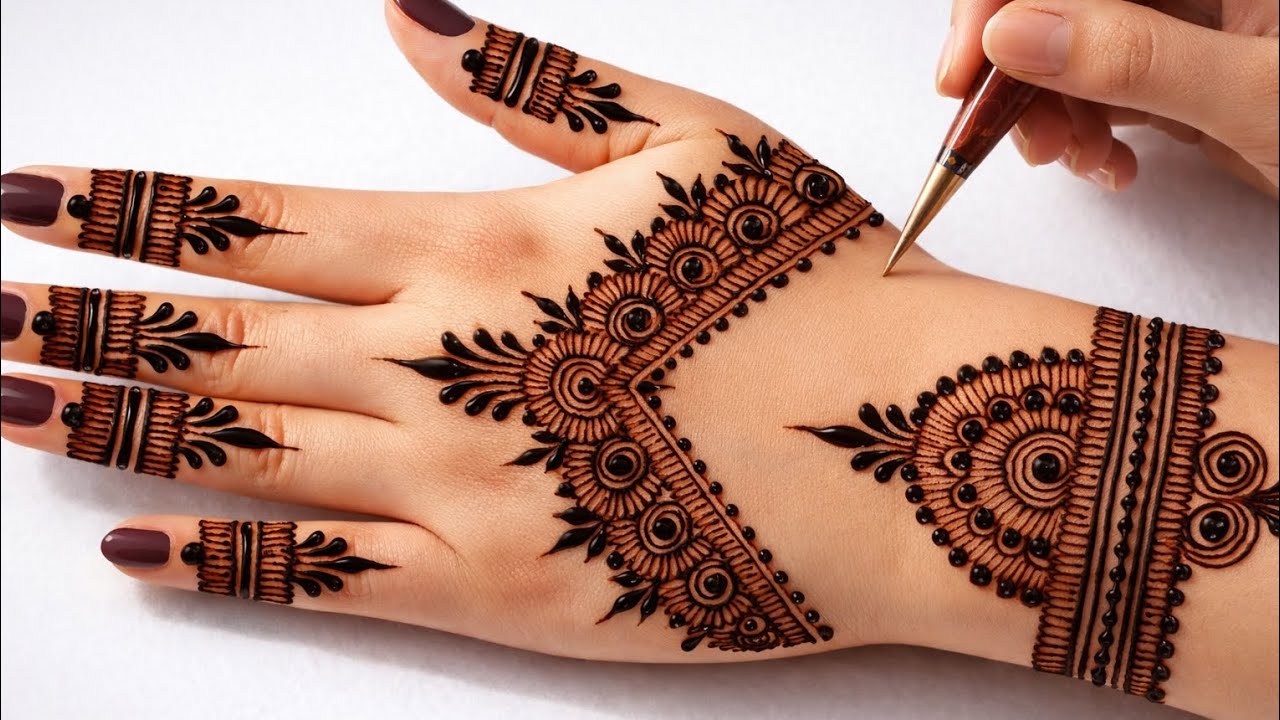 Eid Mehndi Design Tricks 2026| FrontHand Mehandi Design | Stylish MehndiforWedding