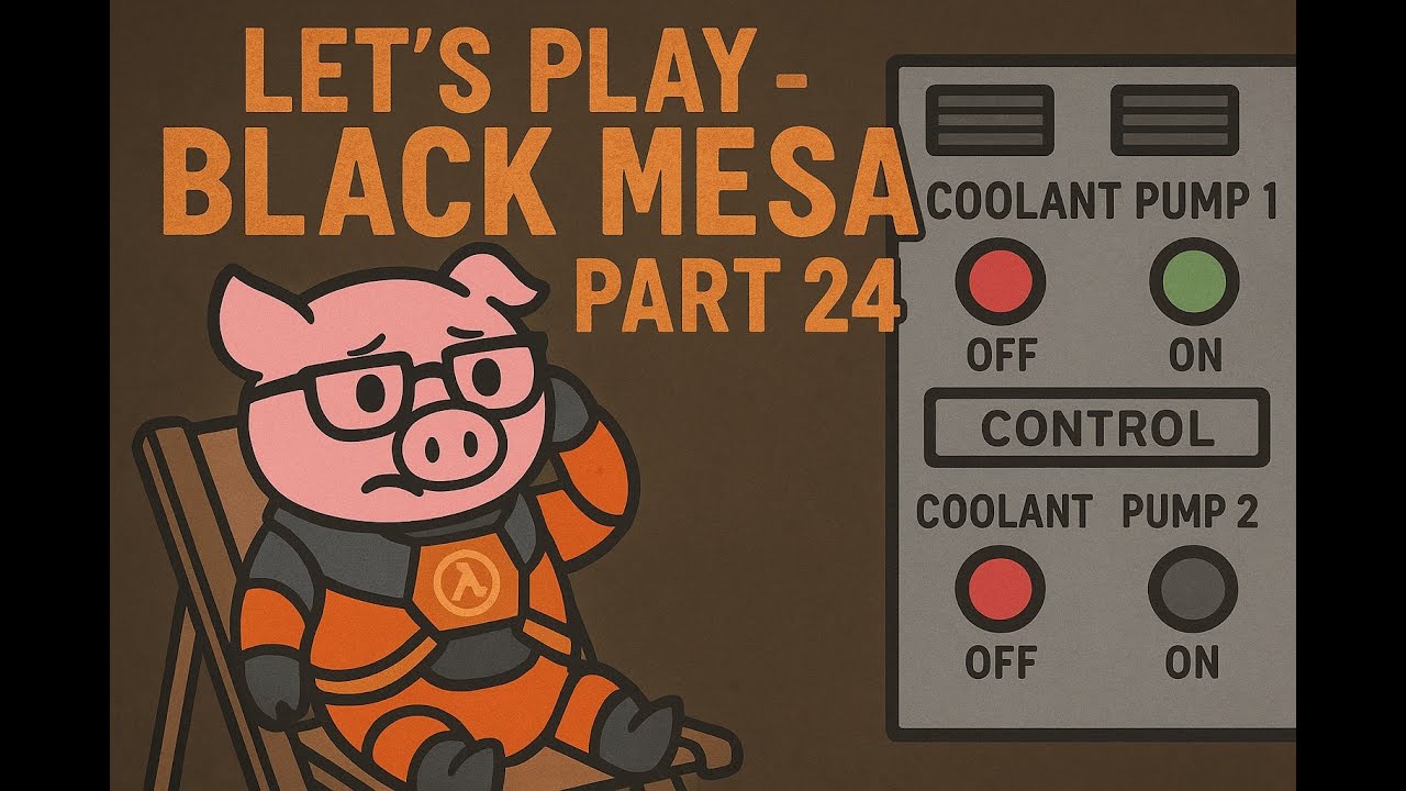 Let´s Play - Black Mesa Part 24 - Lederluise ist wieder da.
