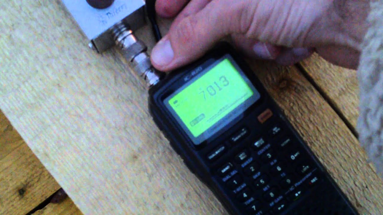 Small Efficiencient HF ferrite rod (outdoor test)
