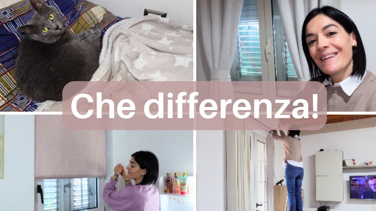 Ho reso le camere più luminose e accoglienti