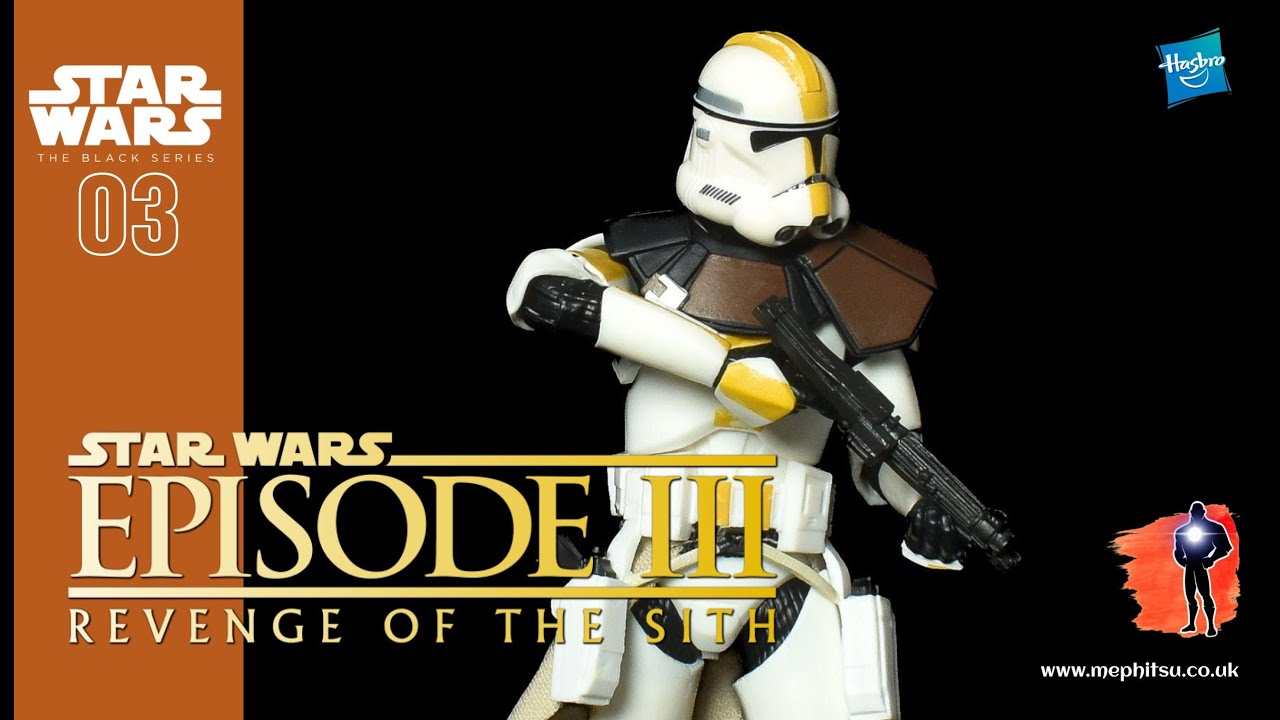 Star Wars Black Series Clone Lieutenant Galle, Revenge of the Sith, Galaxy Collection Wave 23