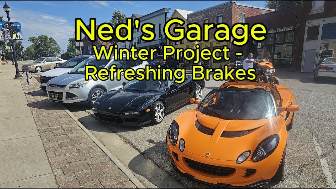 Ned's Garage winter projects - Lotus Elise brake refresh