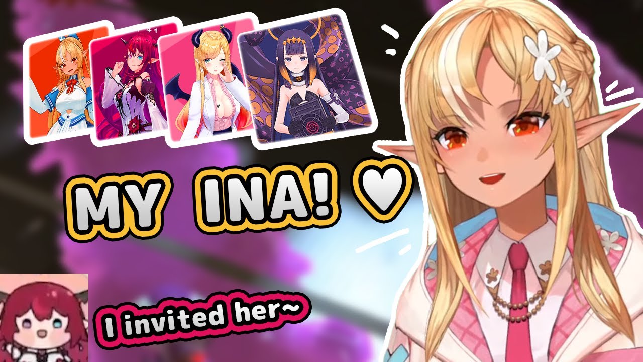 Flare and Irys each invite +1 to upcoming Collab! [Shiranui Flare/不知火フレア]