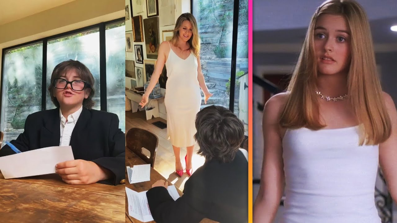Alicia Silverstone Recreates CLUELESS Scene With Son