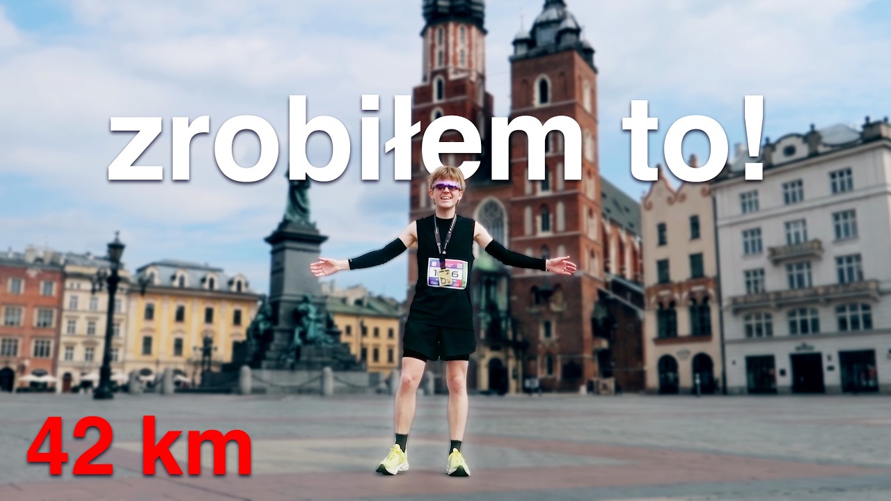 PRZEBIEGŁEM MARATON w Krakowie!