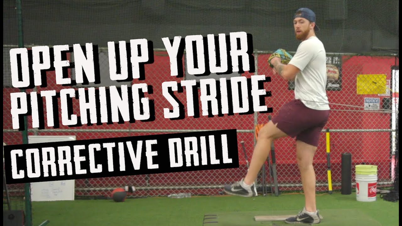 Corrective Pitching Drills to Open Up Your Stride