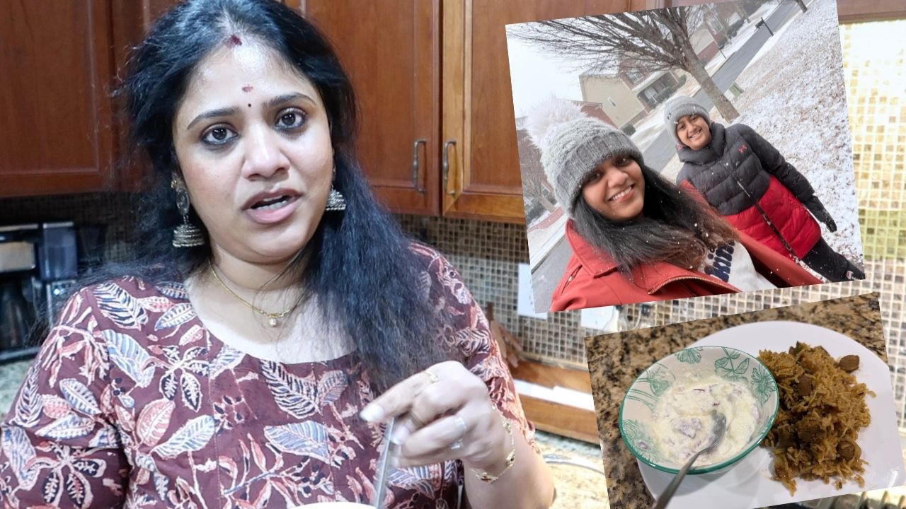Friday Morning to Evening routine as a Solo Parent/ Snow vlog in USA/USA TAMIL VLOGS