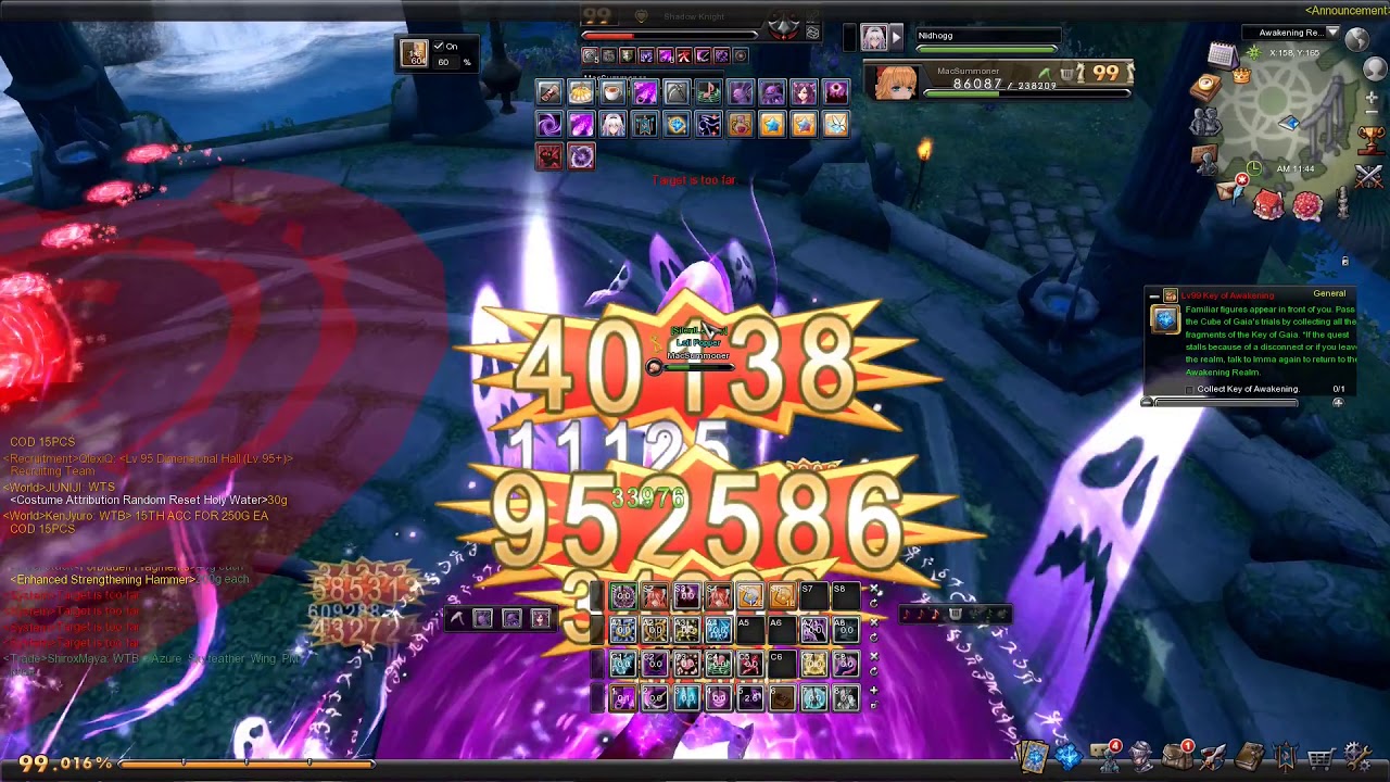 Aura Kingdom Awakening Reaper/Scythe with Bard sub (4mins 15s)