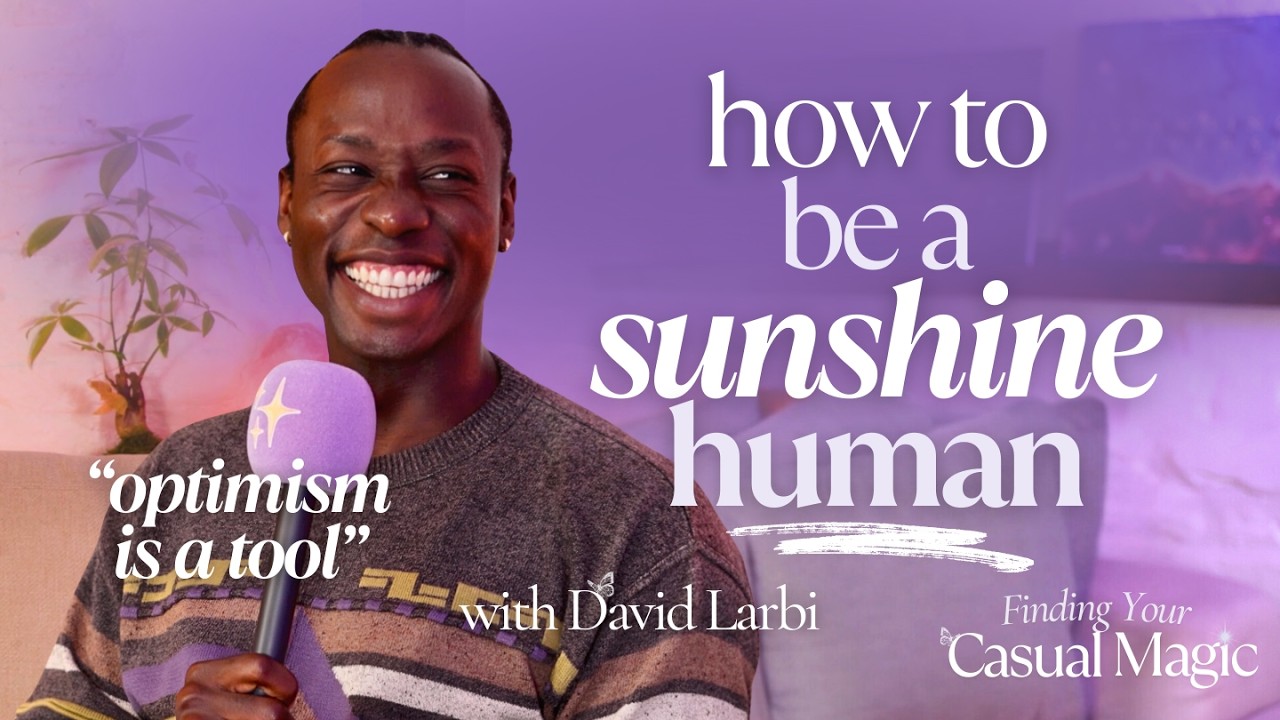 Why Optimism is a Powerful Tool: Release the Cringe to Finally Find Joy  (with David Larbi)