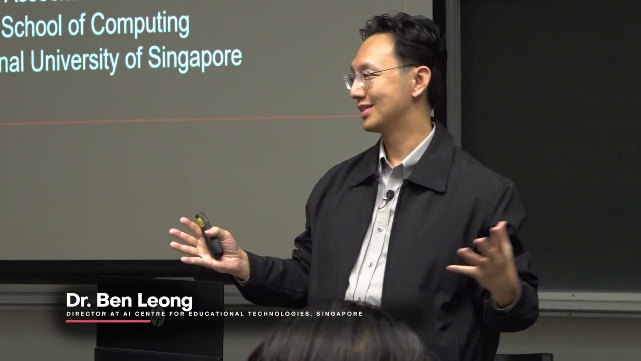 Dr Ben Leong | Preparing Our Students for an AI-Driven Future | LUMSx EdTech Baithak Series
