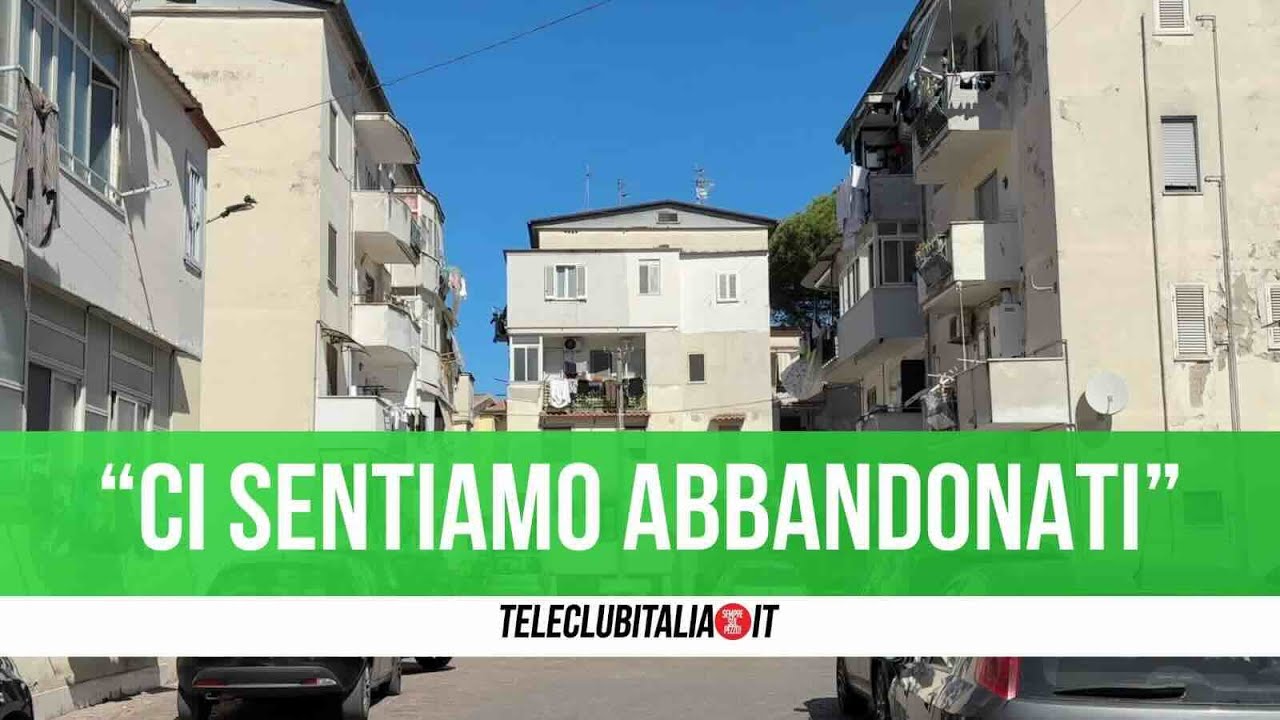 Aversa, degrado nelle palazzine Unrra Casas. I residenti: 