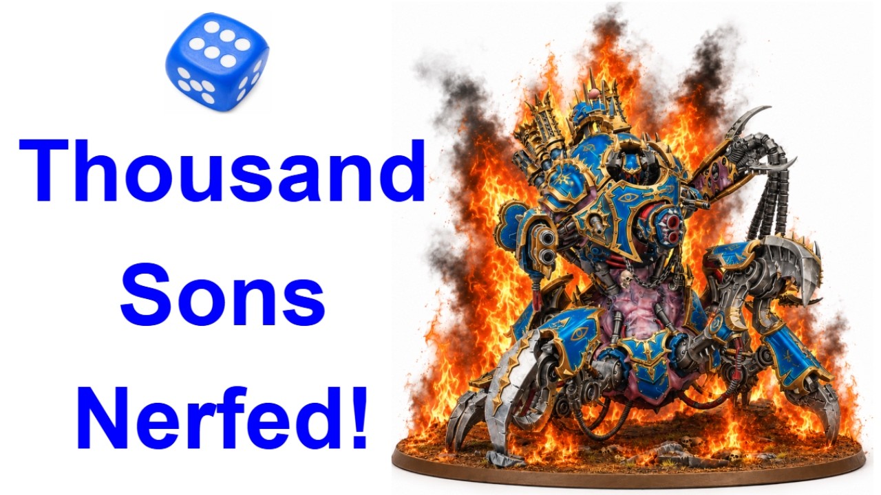 Thousand Sons: БАЛАНС / НЕРФЫ &mdash; Обновление за июль 2026! Warhammer 40K 11-я редакция